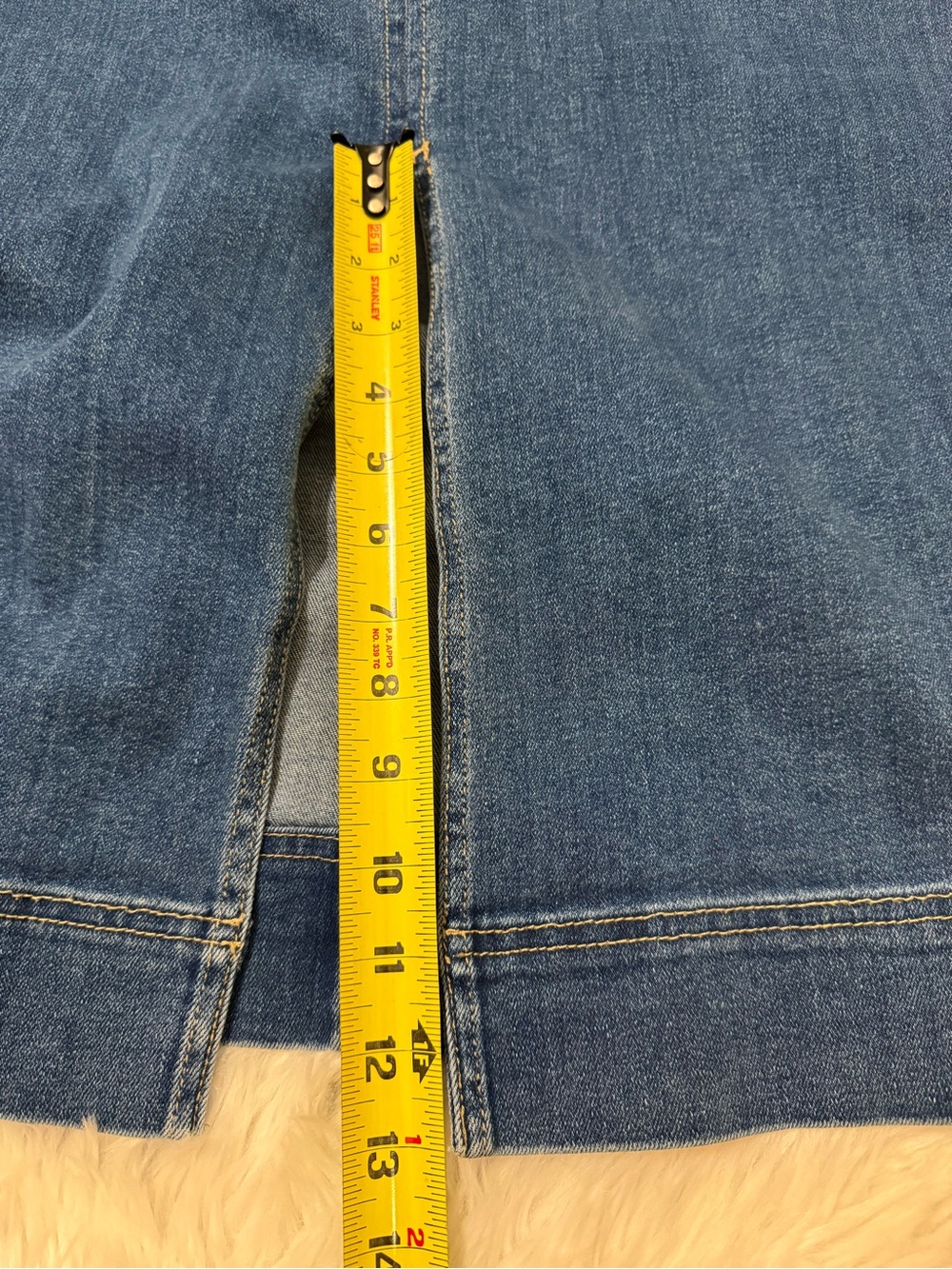 Pilcro Blue Denim Midi Dress - Picture 11 of 15